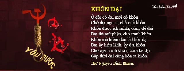 Tháng Tư: Niềm vinh? Nỗi nhục! - Nguyễn Dân (Danlambao) 